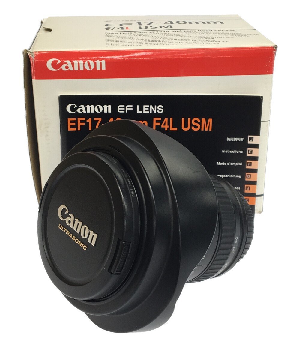 訳あり 交換用レンズ EF 17-40mm F4L USM Canon visitversailles.org