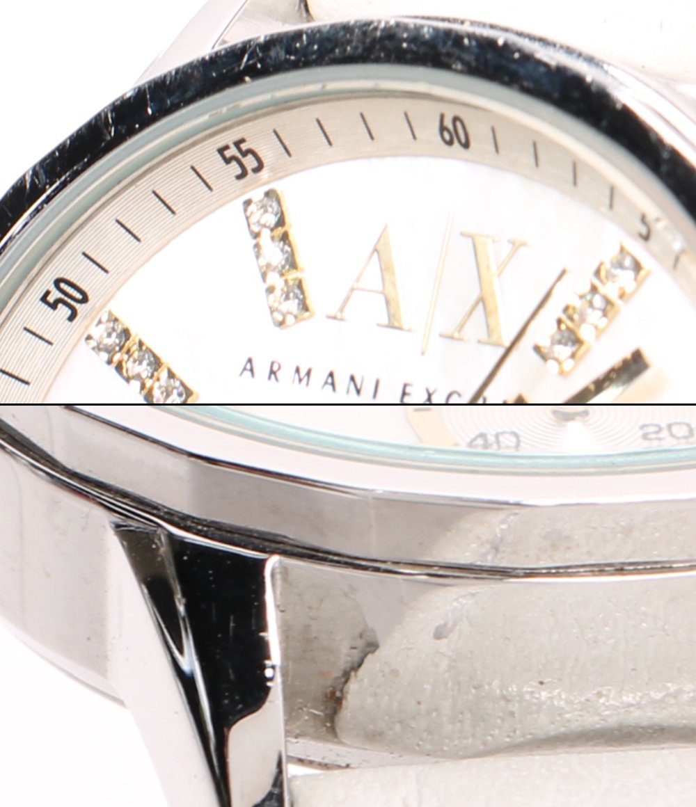 訳あり アルマーニエクスチェンジ 腕時計 AX4328 クオーツ シェル メンズ ARMANI EXCHANGE [0502]_画像7