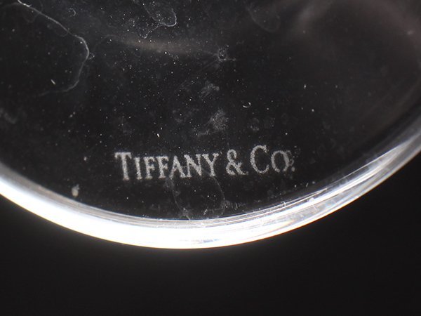 ティファニー ワイングラス 2点セット ペア フローレット Tiffany＆Co. [1102]_画像5