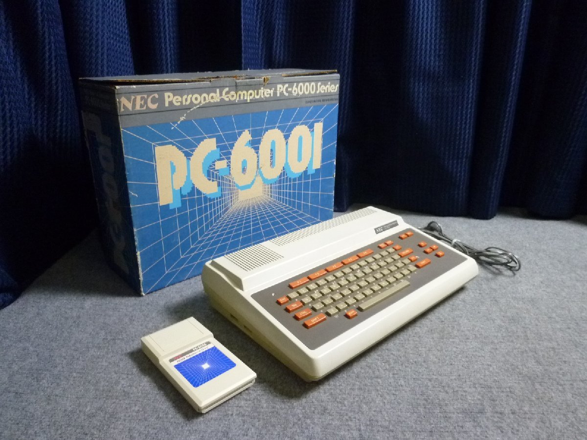 玄関先迄納品 NEC △ PC-6001 △ 当時物 元箱付 パーソナル