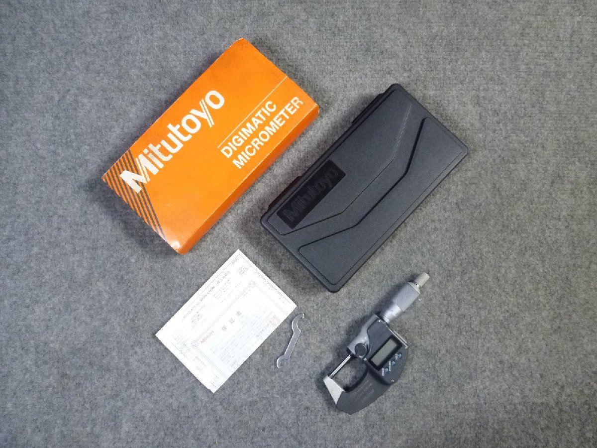 ▲ Mitutoyo ミツトヨ MDC-25MX 293-230-30 DIGIMATIC MICROMETER マイクロメーター ▲ ①