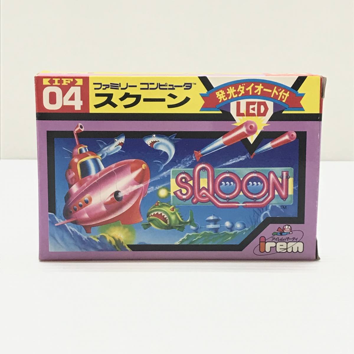 ☆品☆irem アイレム ファミコンソフト SQOON スクーン-