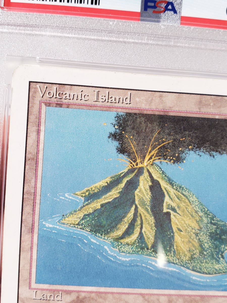 ●MTG● RV Volcanic Island(英語 PSA 6)_画像4