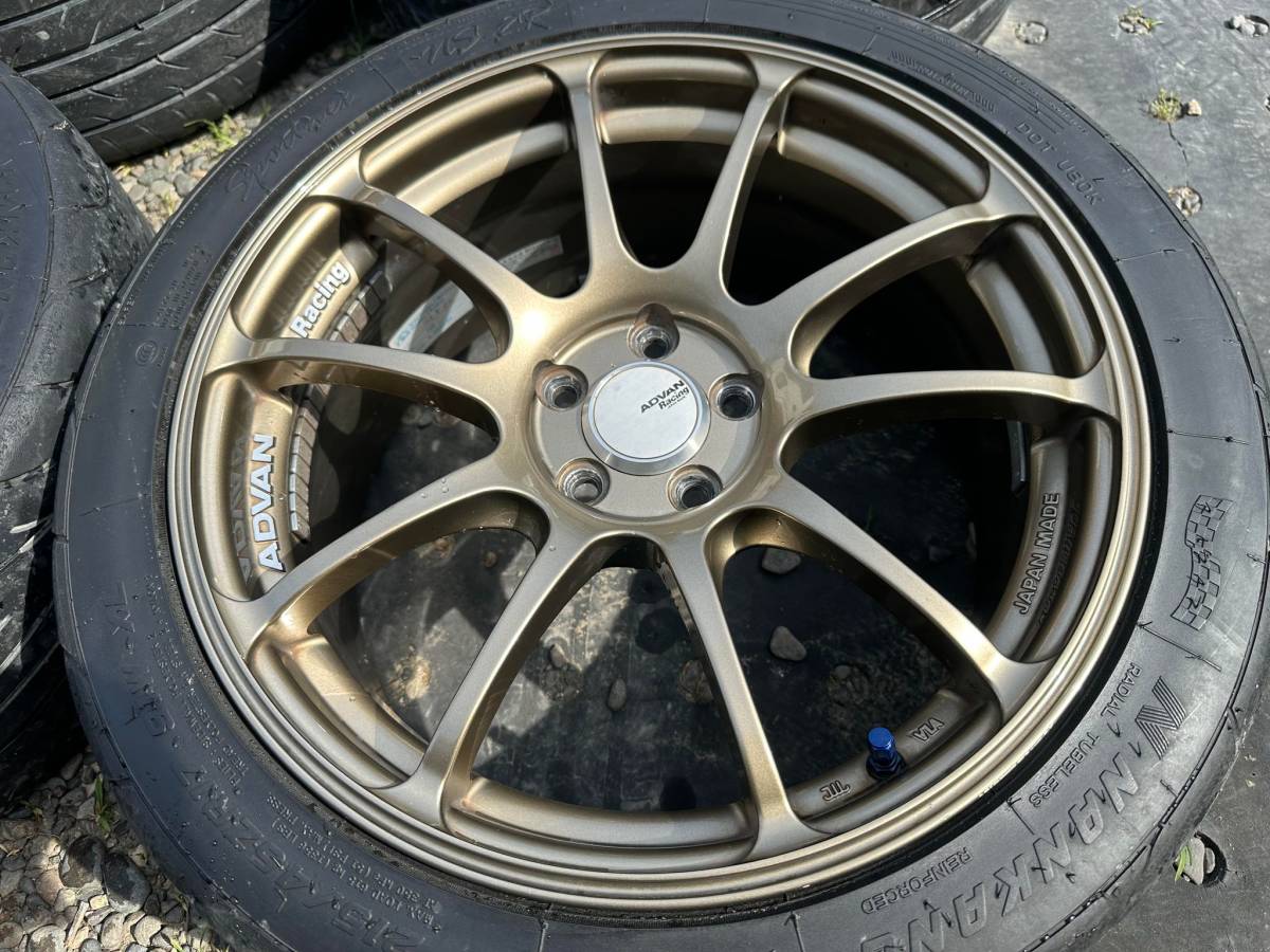 ADVAN Racing RZ アドバン RZ 17インチ 7.5J +50 PCD100 5H レガシィ