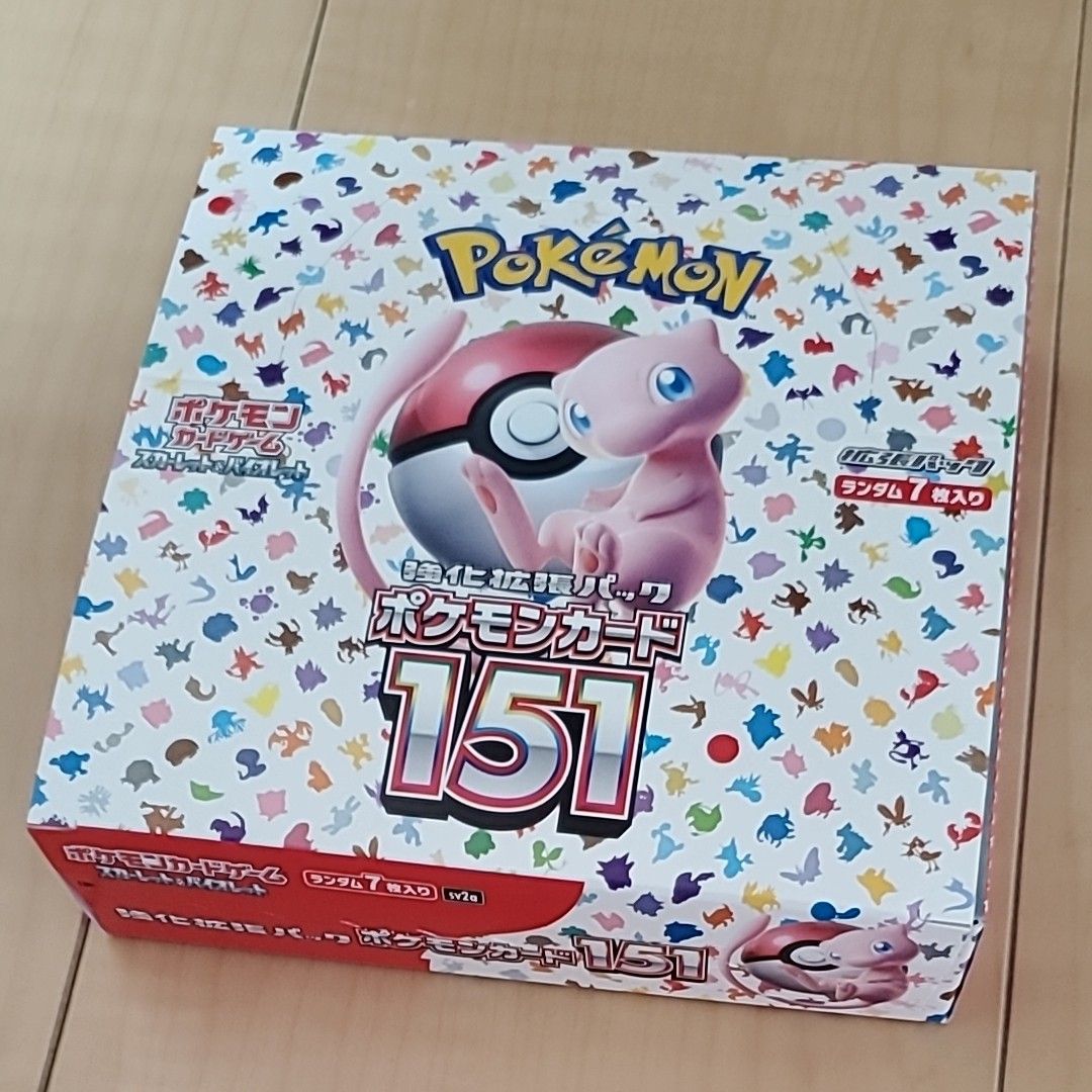 ポケモンカード１５１ シュリンクなし ペリペリあり 1BOX Yahoo!フリマ