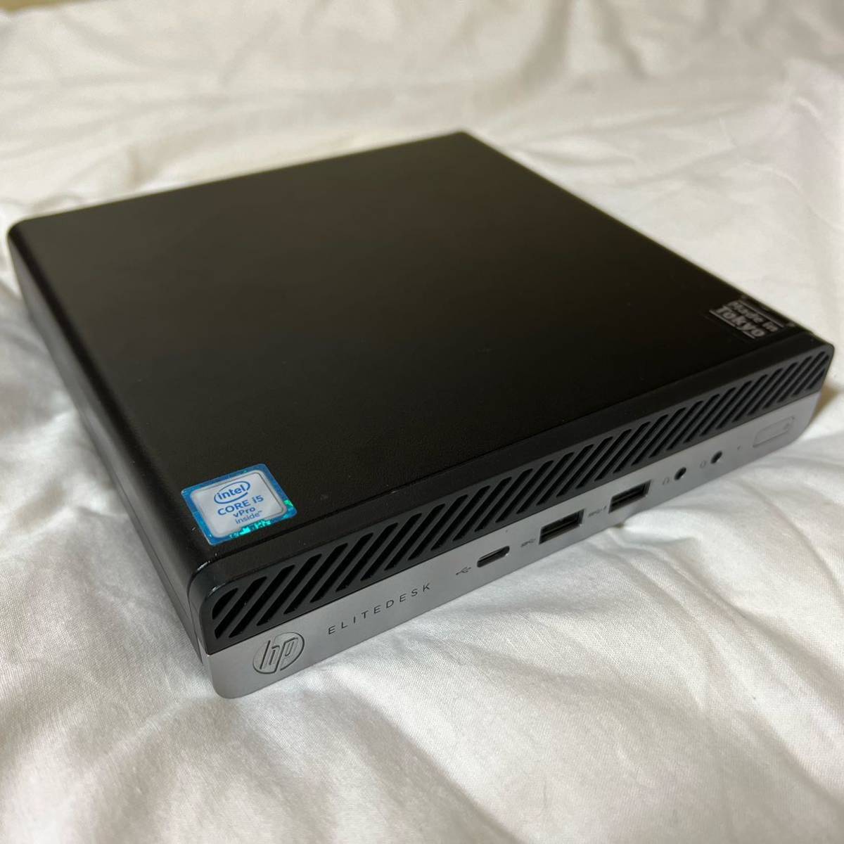 HP Elitedesk 800 G3 dm (mini) Core i5-6500T HDD320GB Windows10の画像1