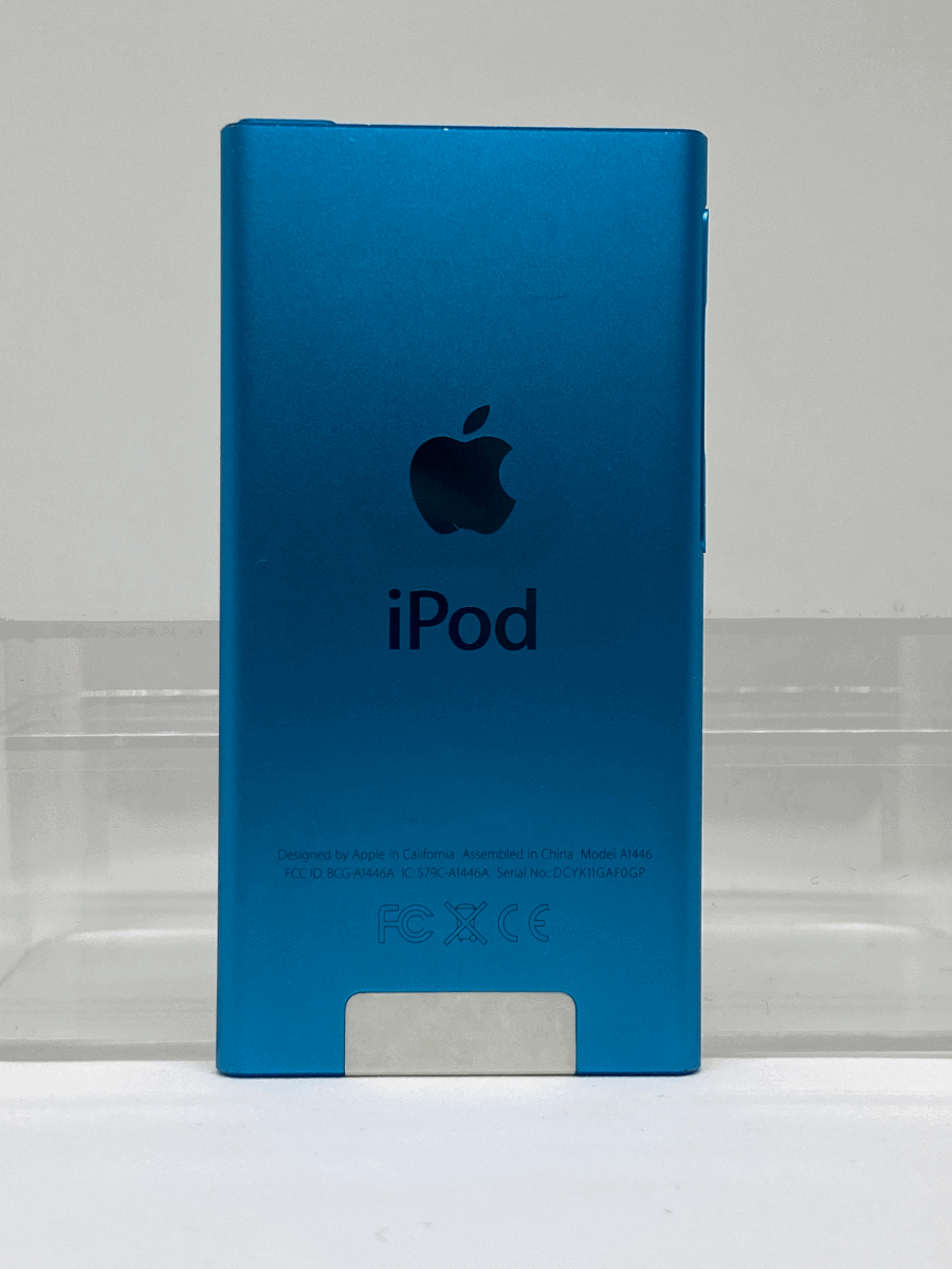 新品バッテリー交換済み nanoシリーズ最終モデル】 Apple iPod nano 第