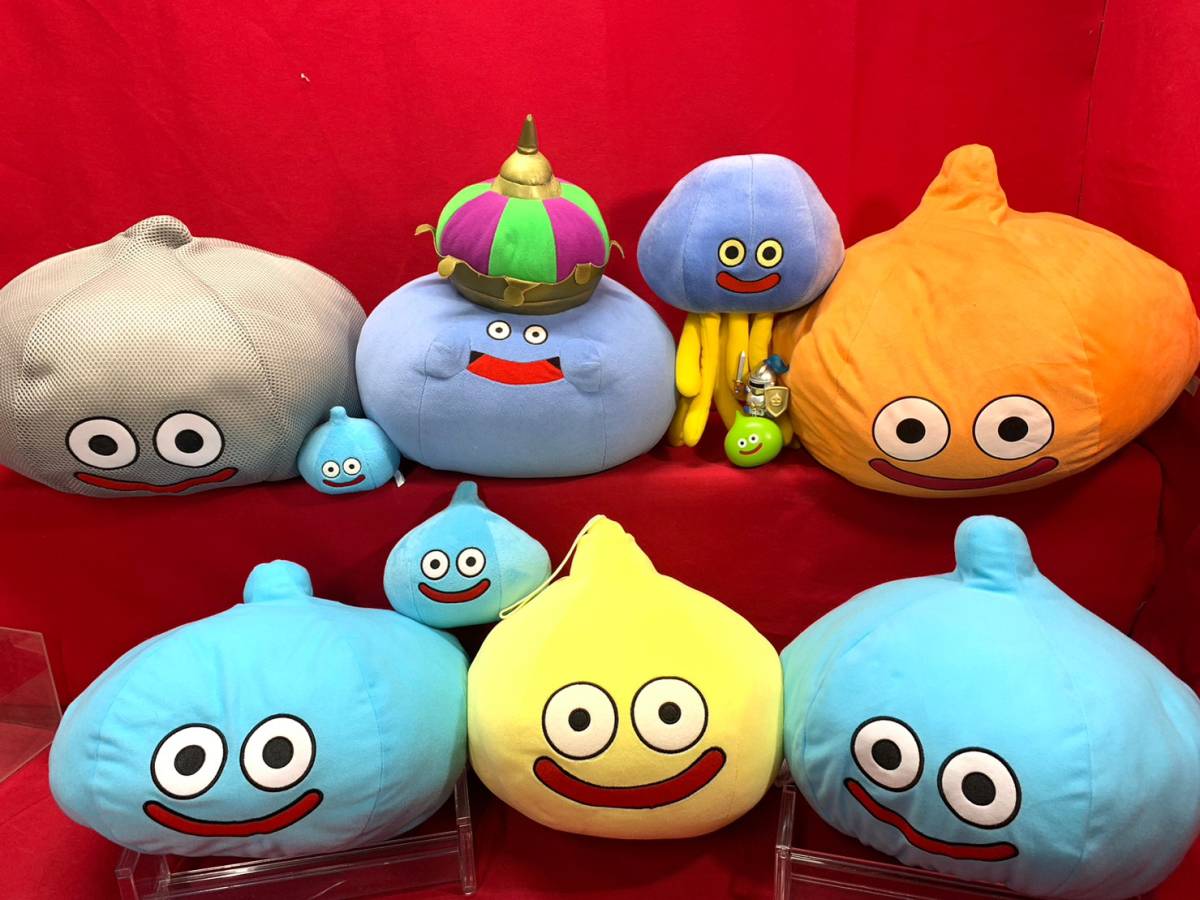 ドラゴンクエスト スライム ぬいぐるみ クッション まとめ売り キング