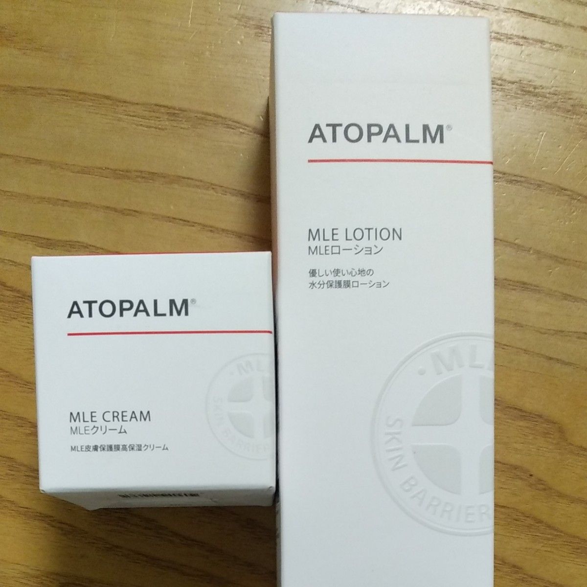 アトパーム　ATOPALM　MLEローション、MLEクリームセット(匿名配送)即購入可能