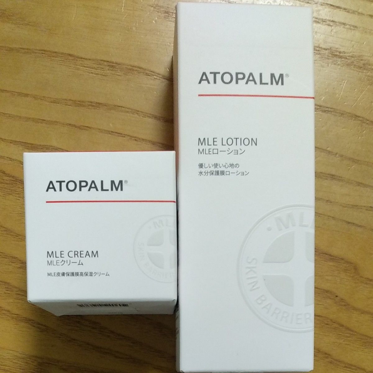 アトパーム　ATOPALM　MLEローション、MLEクリームセット(匿名配送)即購入可能