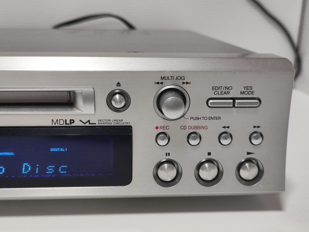 ONKYO MD-133 Hi-MD対応 MDデッキ リモコン付き オンキョー