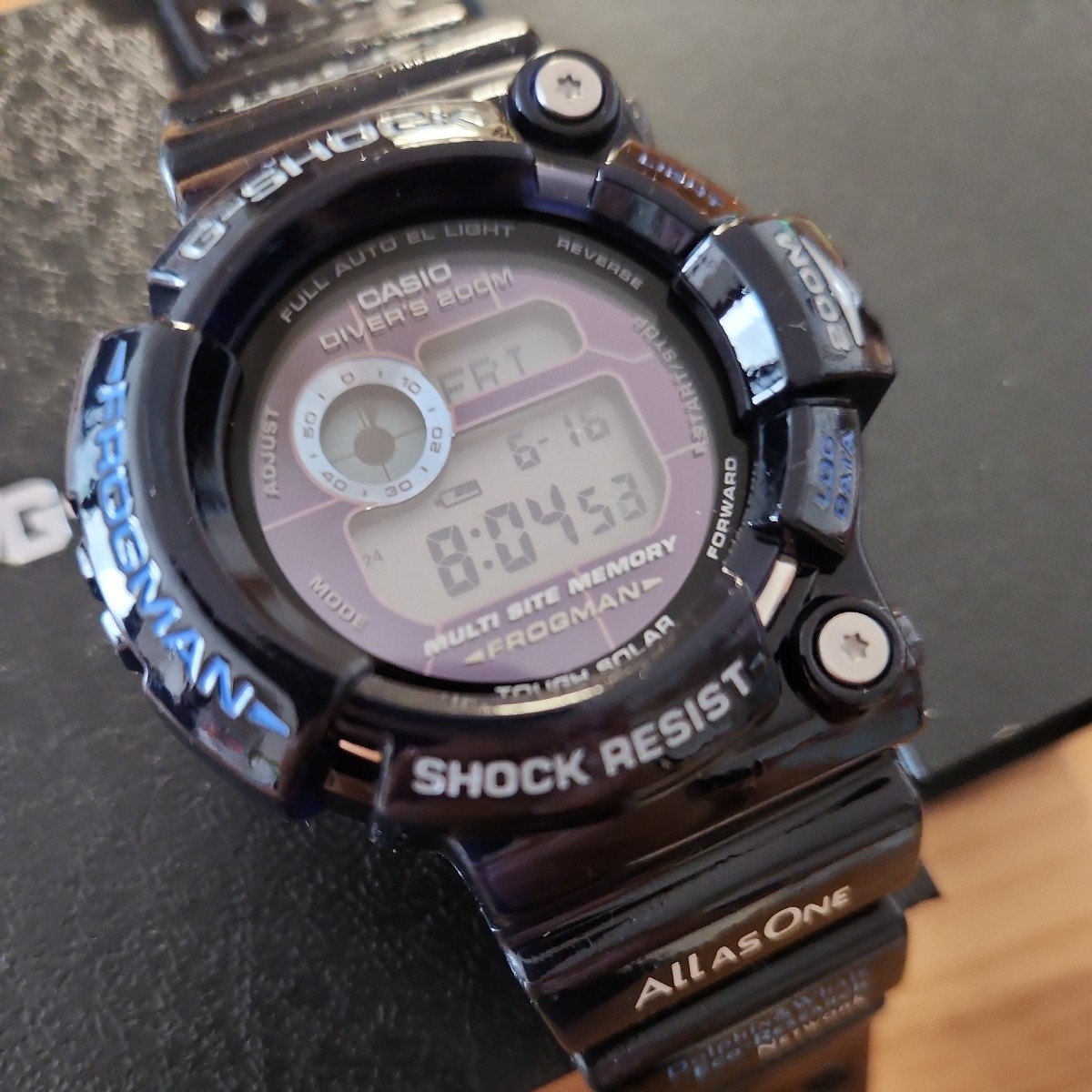 即決!2002年発売生産終了CASIO Gショック国内正規品イルクジ黒潮
