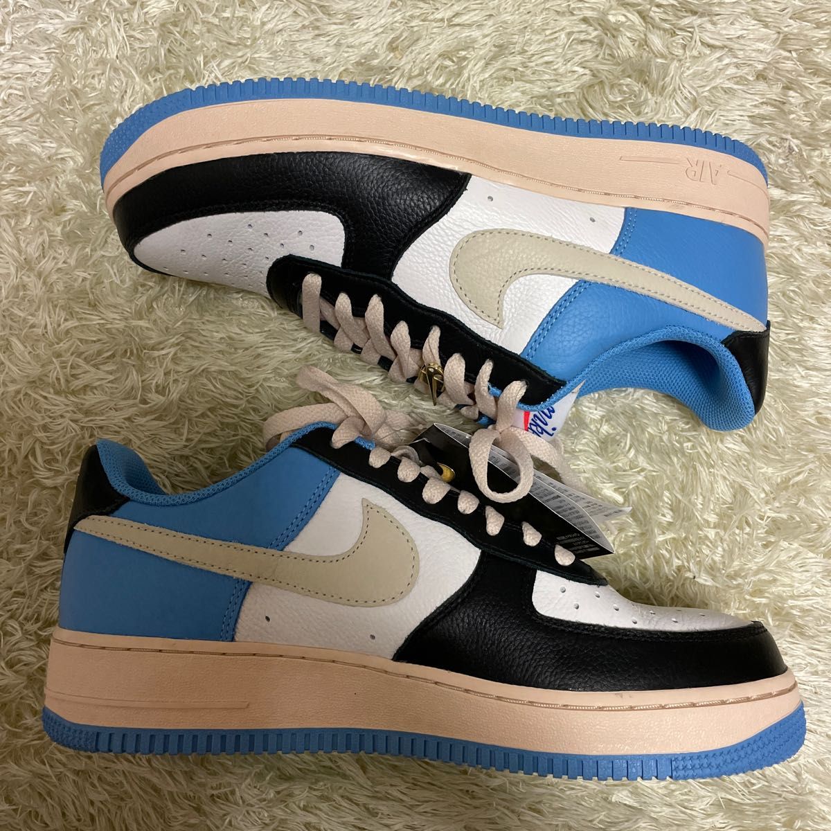 ナイキ AIRFORCE1 エアフォース1 by you レザー カスタム NIKE