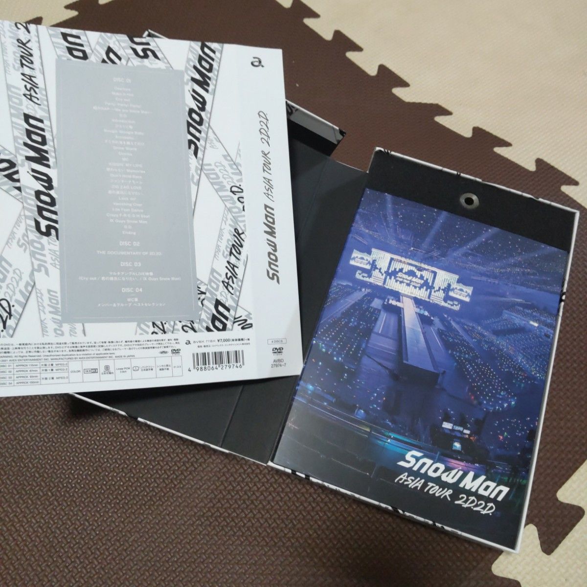 Snow Man/Snow Man ASIA TOUR 2D 2D 〈初回盤・4枚組〉｜PayPayフリマ