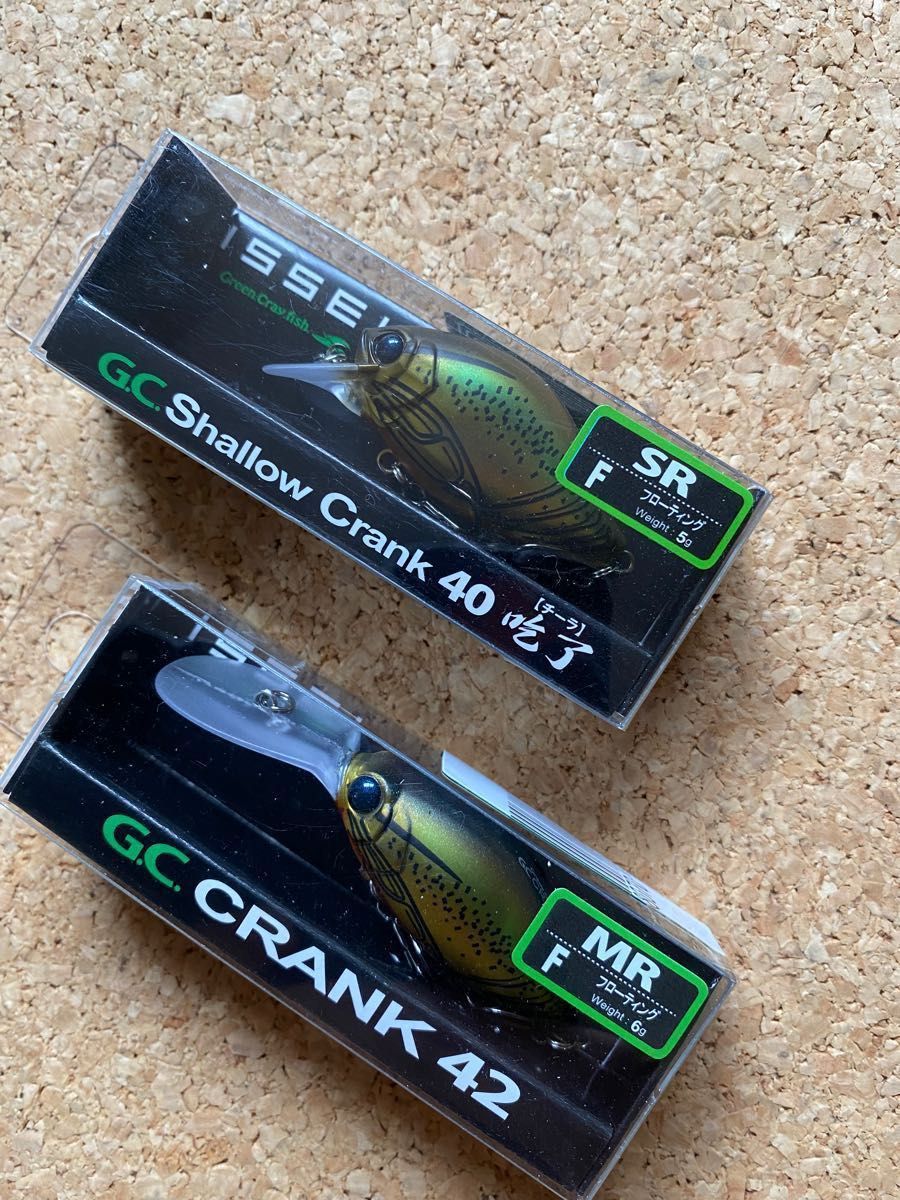 一誠 G C クランク42MR シャロークランク40SR チーラ 2個セット ウチダ