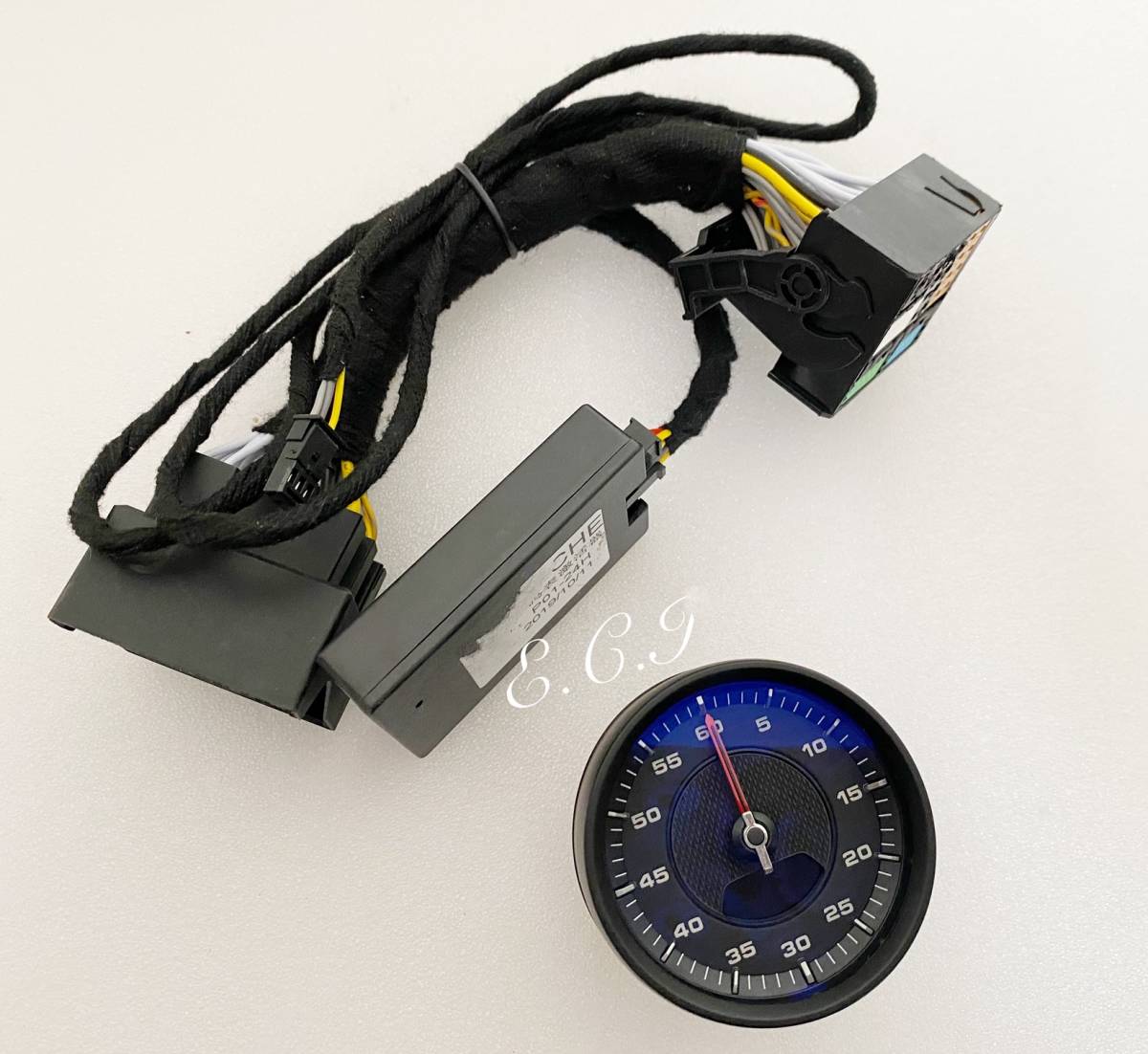  genuine products Porsche 970 958 911 991 971 Panamera Chrono Stop watch clock + cable attaching less vehicle . that way installation possible 