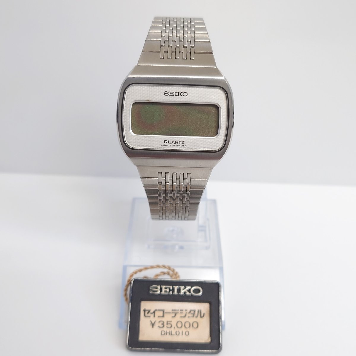 86】希少 SEIKO セイコー 初期 デジタル F162-5010-G デッドストック