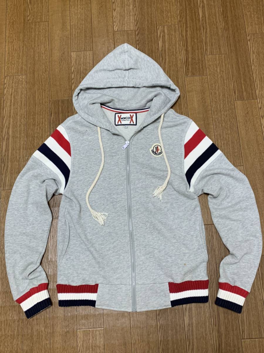 MONCLER モンクレール セットアップ ジャージ 上下セット 灰色 グレー Mサイズ_画像2