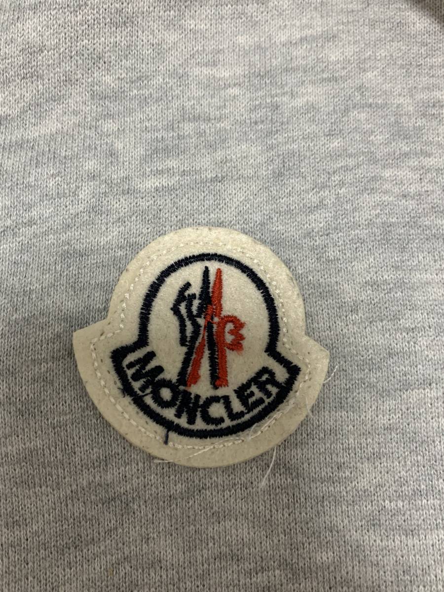 MONCLER モンクレール セットアップ ジャージ 上下セット 灰色 MONCLER モンクレール セットアップ ジャージ 上下セット 灰色