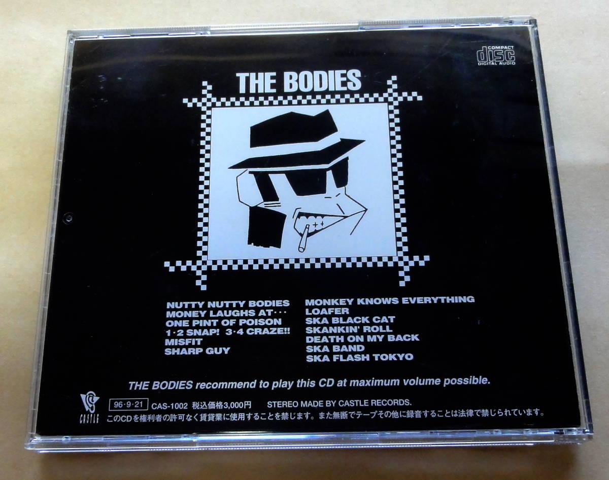 The Bodies / Ska Band CD ザ・ボディーズ　スカ パンク Punk 森山達也 THE MODS_画像2