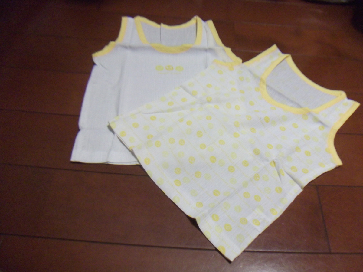  new goods baby underwear running size 90 yellow 2 sheets click post shipping possible stamp possible tank top 