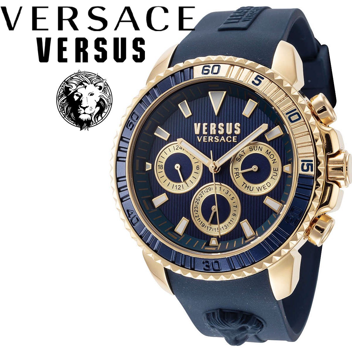 新品1円ヴェルサーチVERSACEヴェルサスVERSUSヴェルサーチェ本物50m