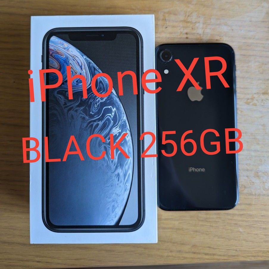 iPhone XR Apple BLACK 256GB SIMフリー｜PayPayフリマ