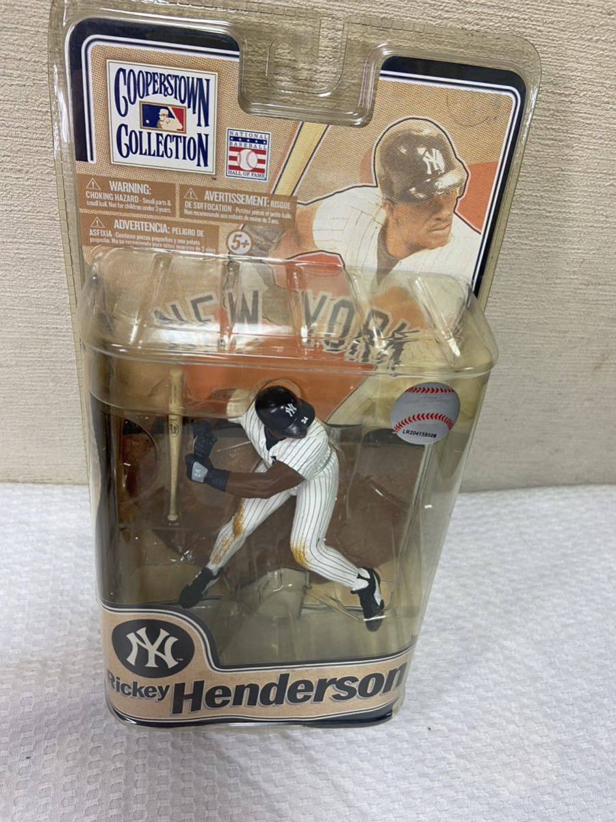 マクファーレントイズ MLB 6インチ フィギュア リッキー・ヘンダーソン/ニューヨーク・ヤンキース