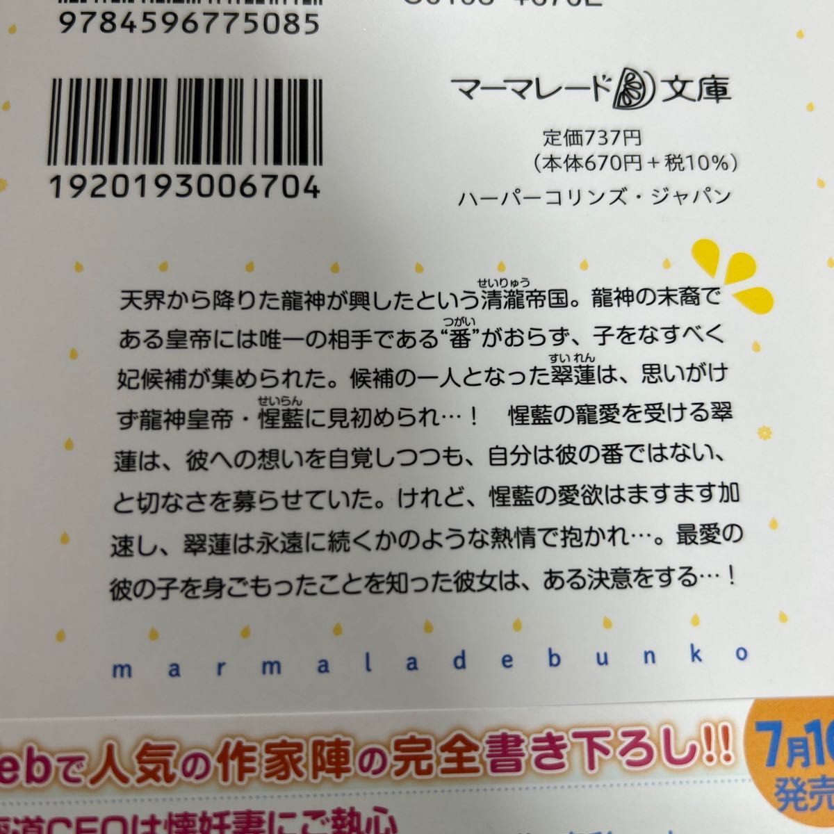 龍神皇帝と秘密のつがいの寵妃　深愛を注がれ世継ぎを身ごもりました