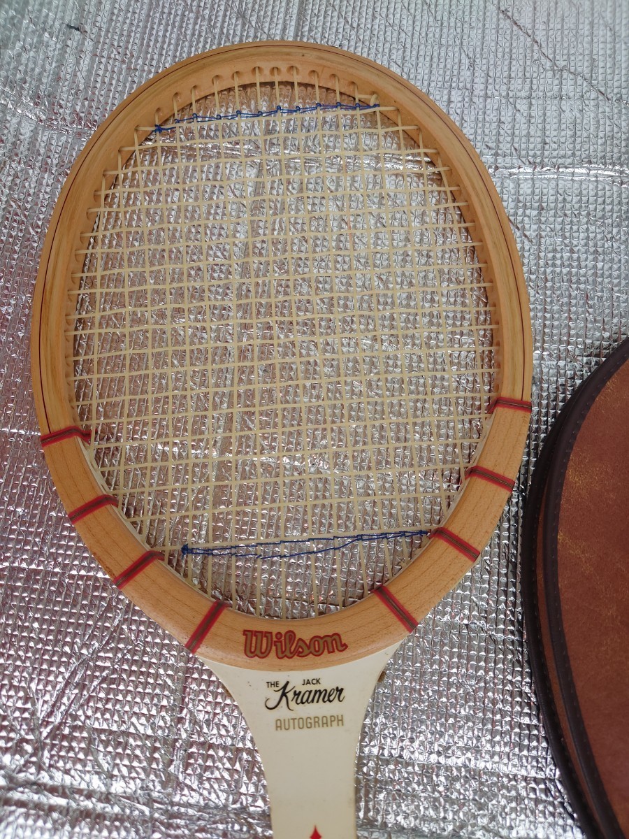 Wilson 木製 テニスラケット ジャック クレーマー オートグラフ WILSON