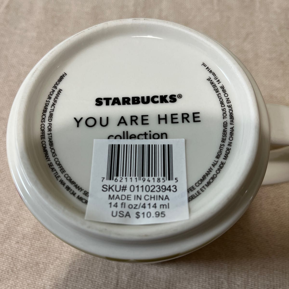 スタバ　You Are Here Collection LAS VEGAS 414ml マグカップ