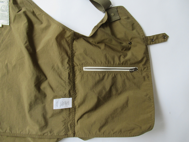 2023SS NORDISK NYLON CAMP VEST キャンプベスト カーキ /ノルディスク
