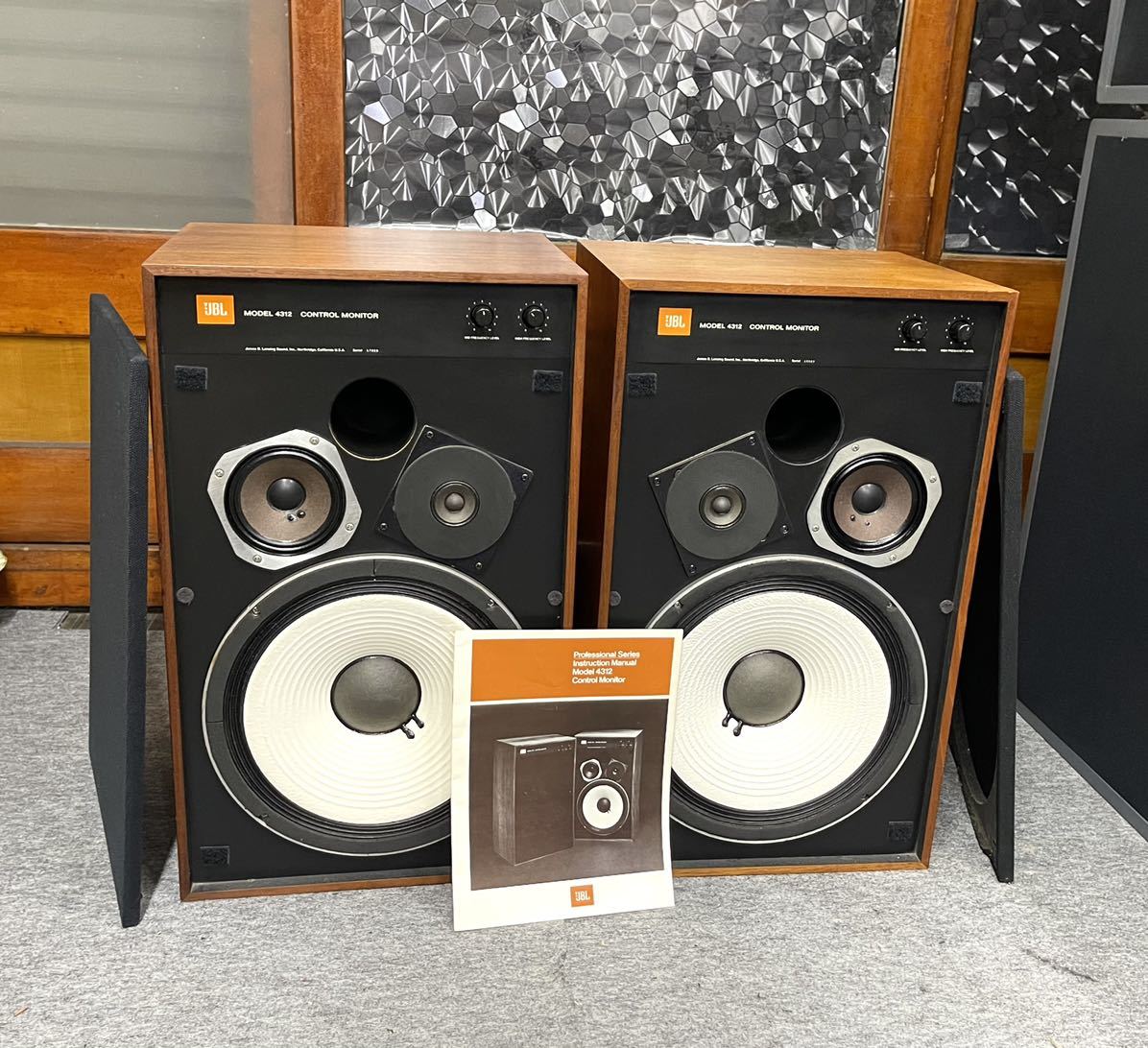 JBL 4312 MONITOR CONTROL スピーカー ペア。(動作:良好),! | www