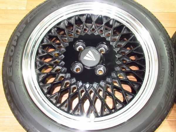 ENKEIエンケイ ネオクラシック92 5J-15+45 100/4H (ハブリング54ミリ)165/55R15 2021年製タイヤ付き4本コペン/ムーヴ/タント/N-BOX/ワゴンR_画像5