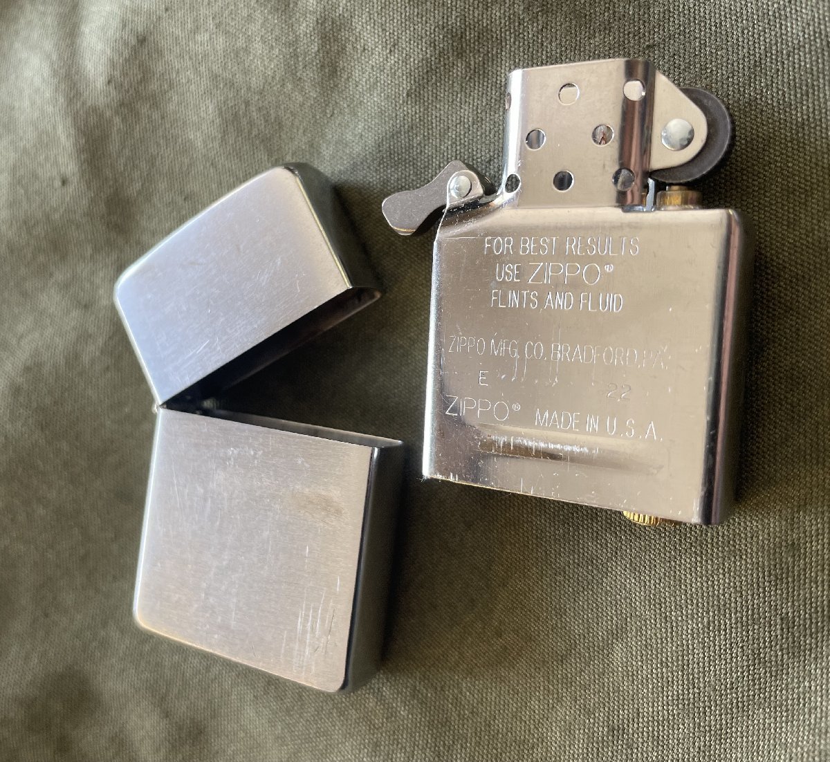ビンテージ・ジッポー U.S.Zippo 米軍 1959年 ジッポーライター 希少品