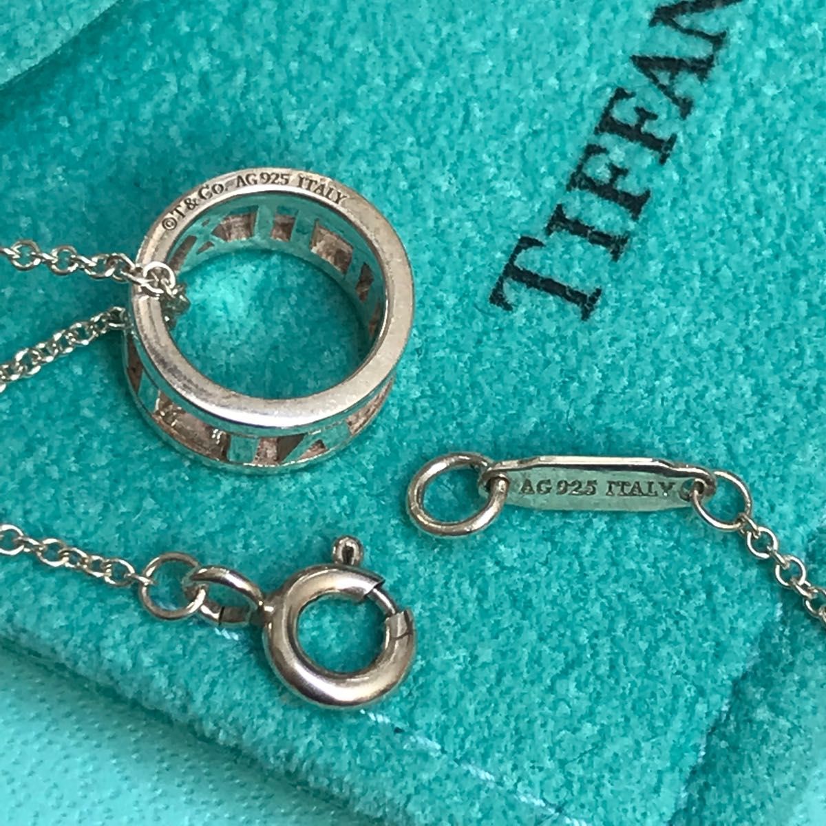 TIFFANY&Co アトラス ネックレス オープン シルバー925 リング TIFFANY&Co アトラス ネックレス オープン シルバー925 リング