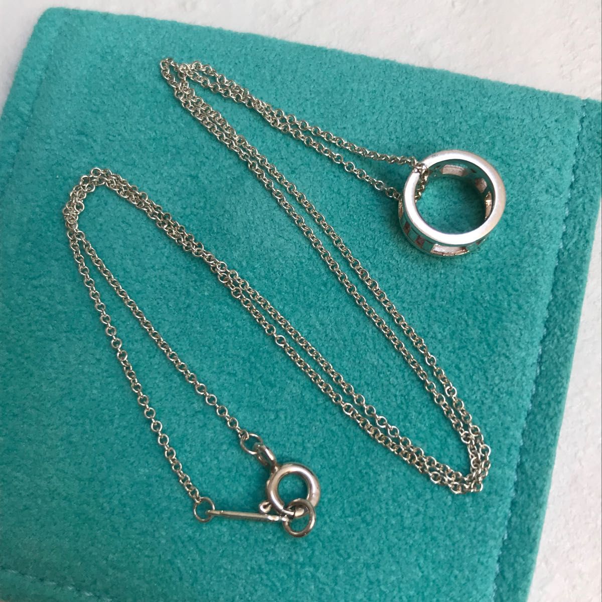 TIFFANY&Co アトラス ネックレス オープン シルバー925 リング TIFFANY&Co アトラス ネックレス オープン シルバー925 リング