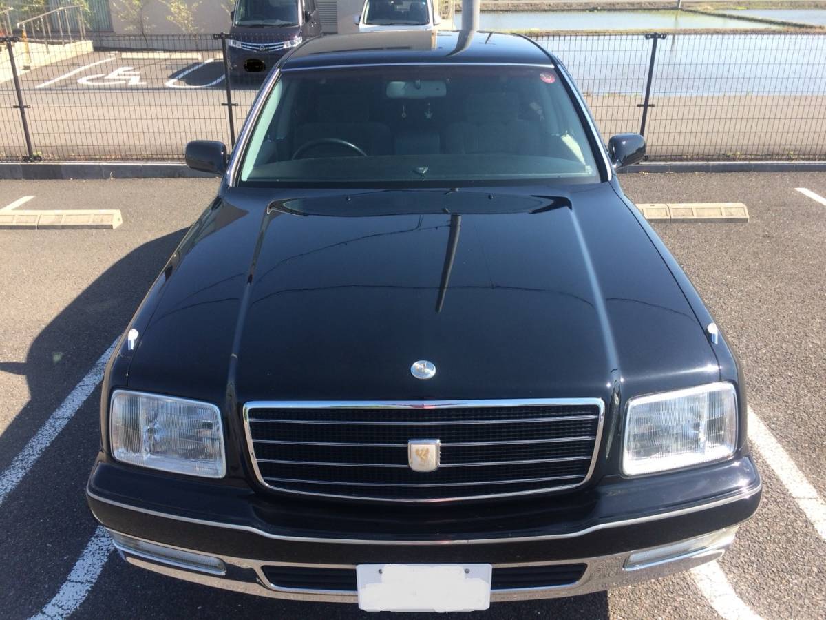  Toyota Century 5.0 V12 black standard specification vehicle inspection "shaken" attaching door mirror car origin dealer man ownership? complete selling out!!