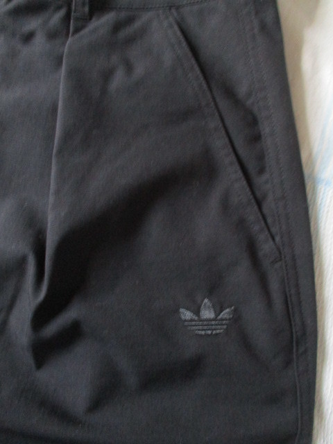 adidas ワンタック ワイドカーゴパンツ 黒 XL_画像3