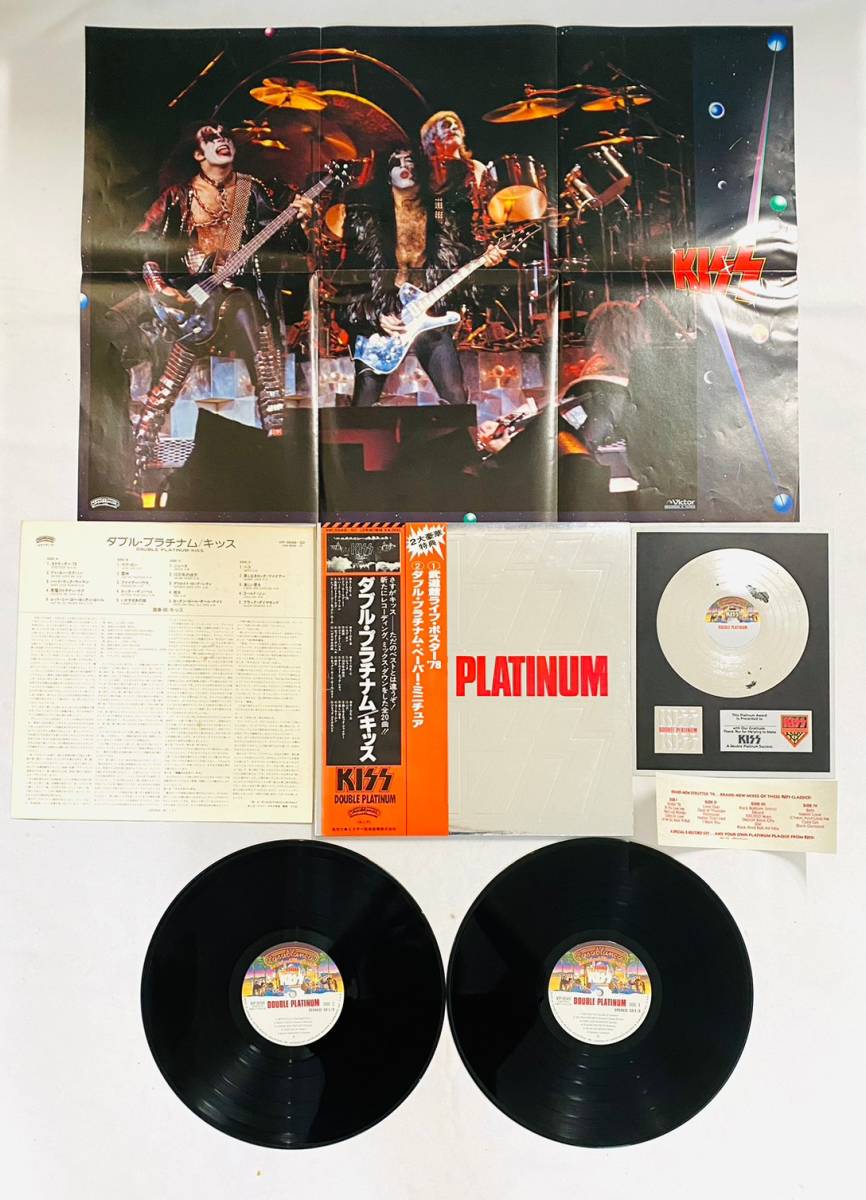 購買 LPレコード キッス 5セット ソロ含 KISS ステッカー ポスター