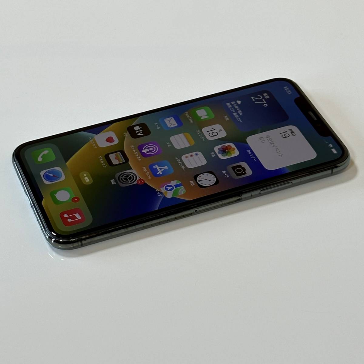 SIMフリー iPhone 11 Pro Max ミッドナイトグリーン 64GB MWHH2J/A