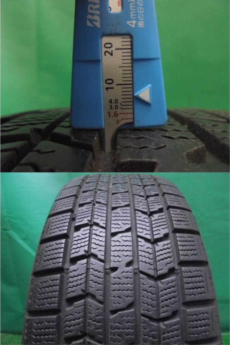 f89◆ダンロップ スタッドレスタイヤ◆DUNLOP DSX-2 205/65R16 95Q M+S 中古冬タイヤ4本セット_画像9