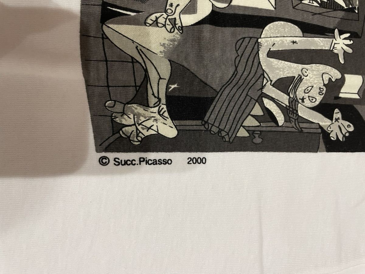 スペシャル 新品 ピカソ ゲルニカ Tシャツ L デッドストック スペシャル 新品 ピカソ ゲルニカ Tシャツ L デッドストック