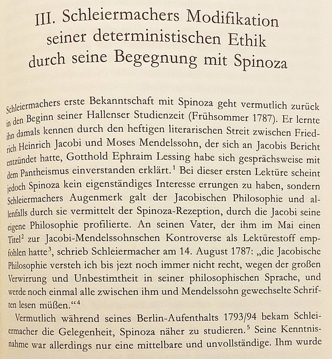 洋書 決定論的倫理と批判神学：シュライアマハー カントとスピノザの対立 Deterministische Ethik und kritische Theologie ●ドイツ観念論_画像8