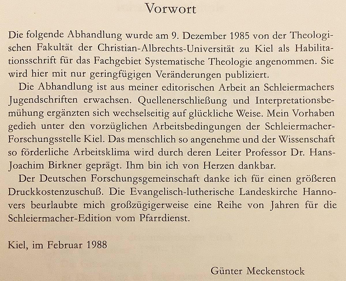 洋書 決定論的倫理と批判神学：シュライアマハー カントとスピノザの対立 Deterministische Ethik und kritische Theologie ●ドイツ観念論_画像3