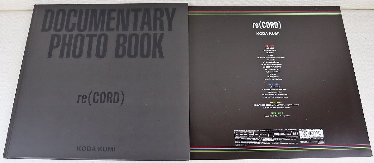 S◎中古品◎CD+DVDソフト『re(CORD)』 倖田來未 RZC1-8695/B~D 4枚組