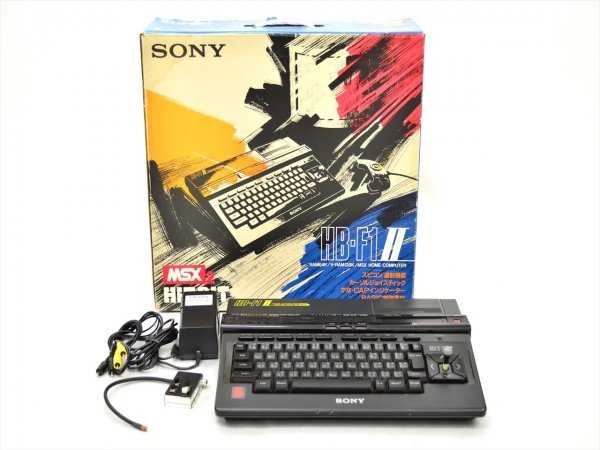KM469○現状品○SONY ソニー MSX2 HITBIT HB-F1Ⅱ ホームコンピュータ