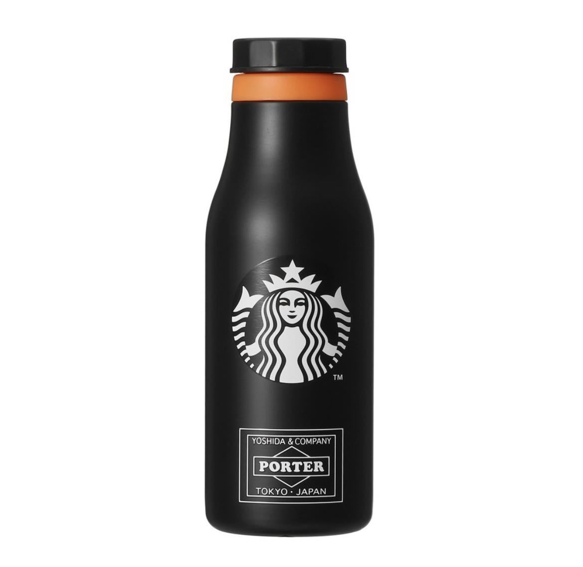 PORTER S/S Logo Bottle 473ml Black ポーター×スターバックス