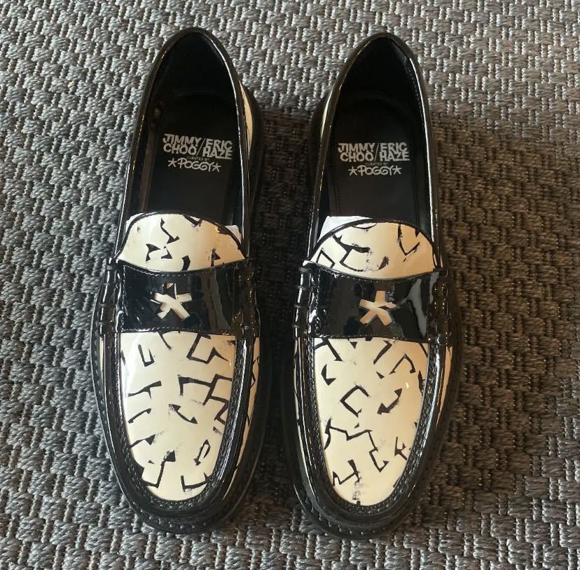 jimmy choo Eric haze ジミーチュウ コラボ ローファー-
