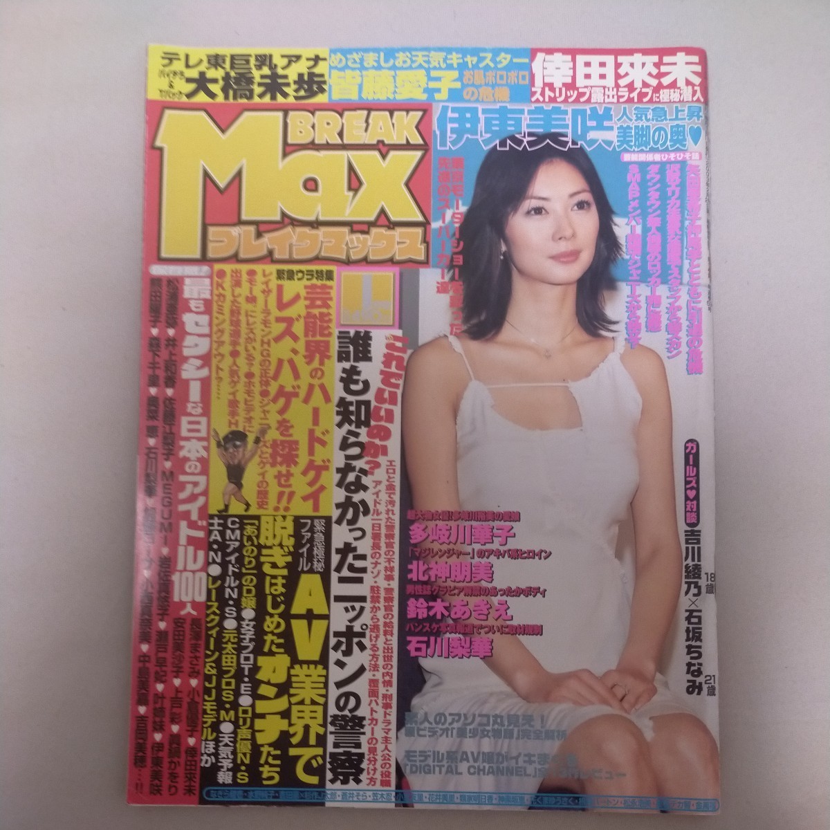 送料無料即決！ブレイクマックス2006年1月号伊東美咲倖田來未皆藤愛子井上和香警察不祥事杉作J太郎多岐川華子矢田亜希子押尾学_画像1